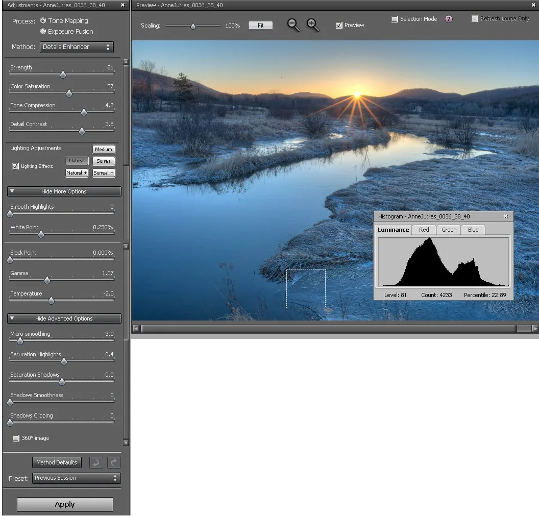 Paysage : initiation à la photo HDR – partie 2