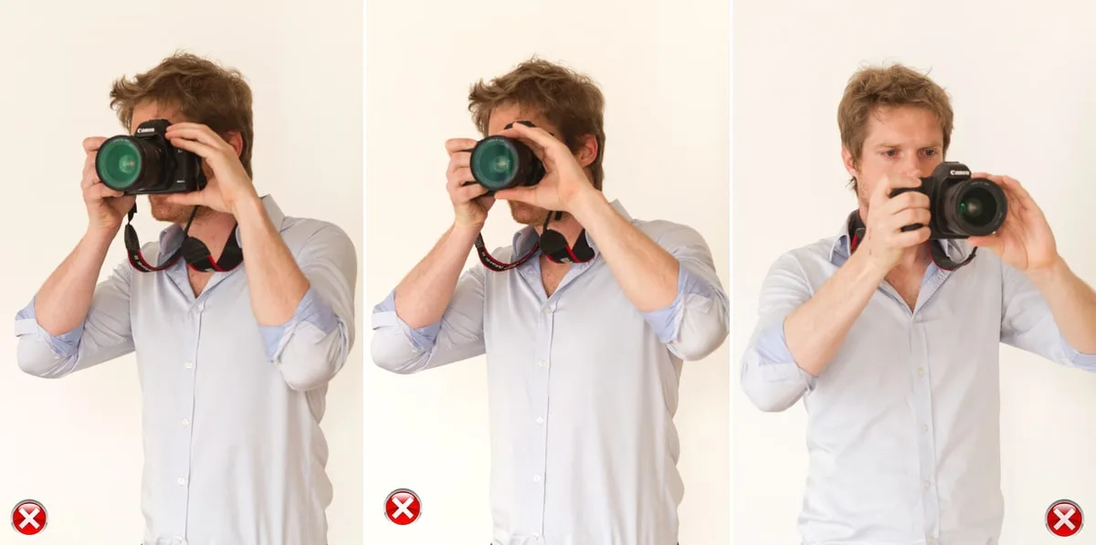 Comment tenir son appareil photo ?