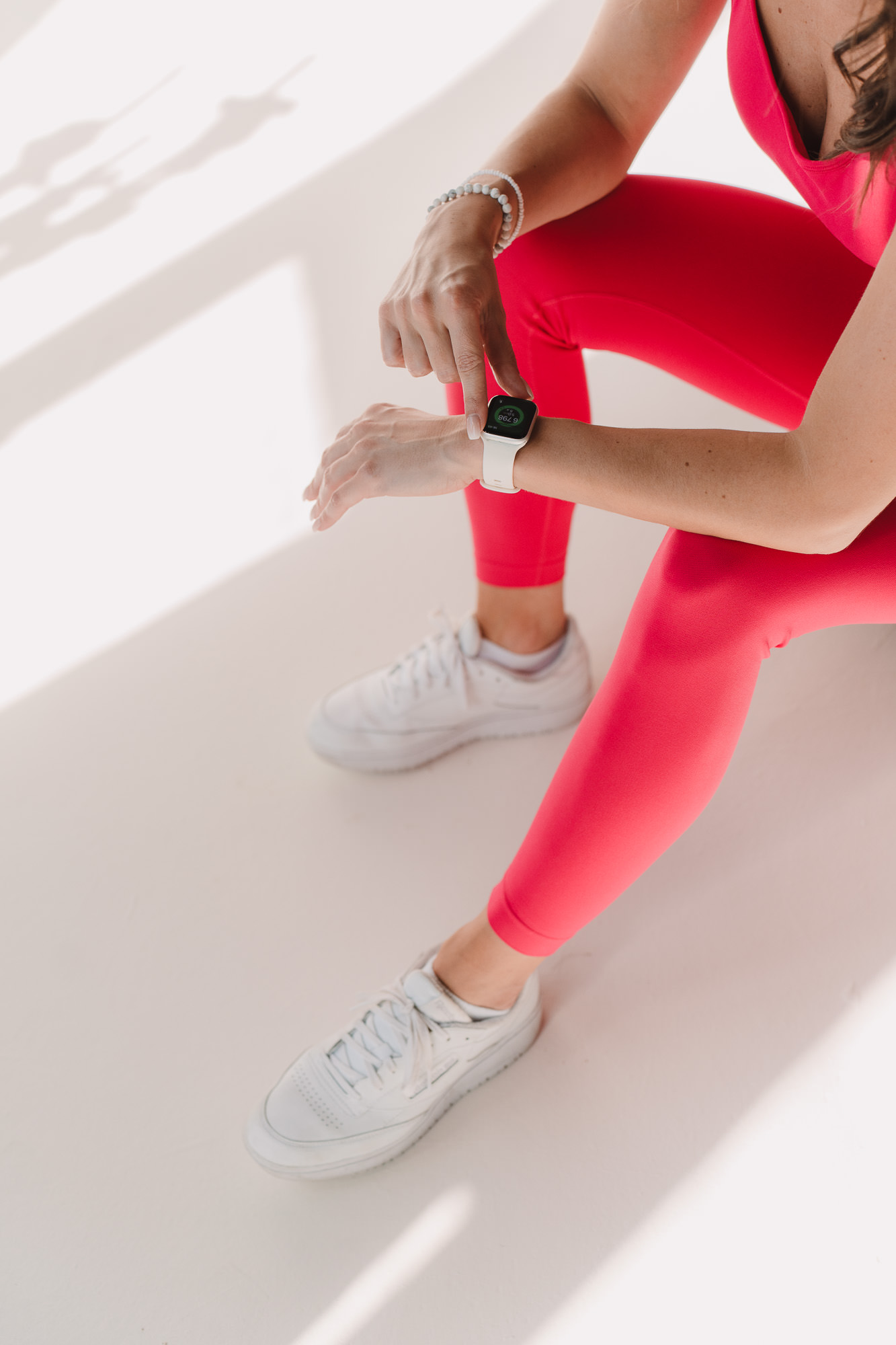 photo corporate d'une coach sportive