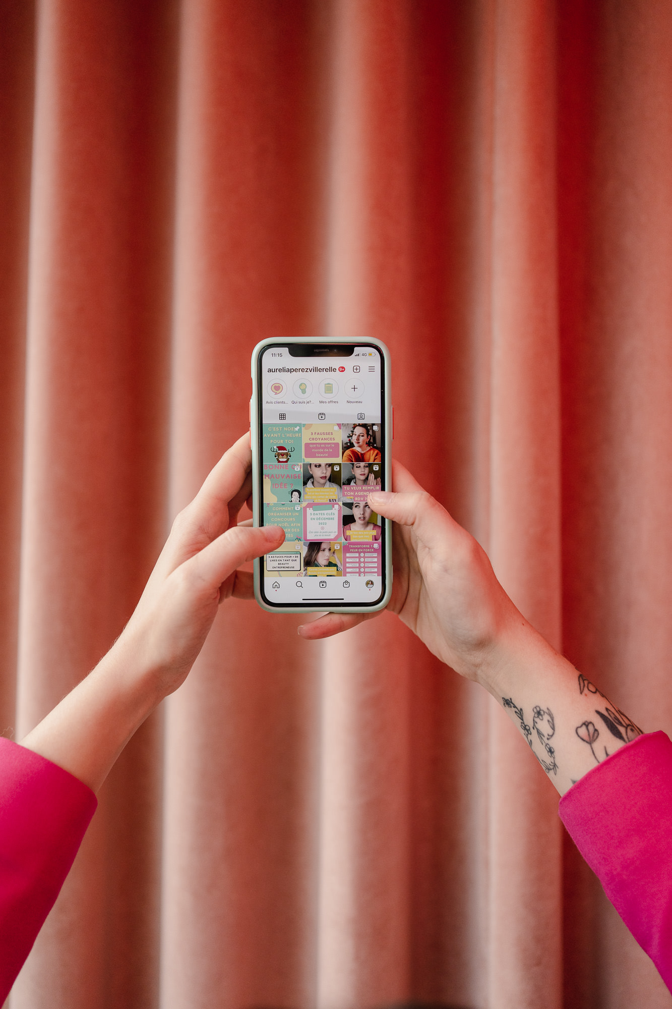 photo smartphone pour les réseaux